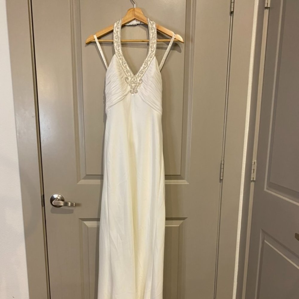 White Size 4 Galina Dress from Davids Bridal